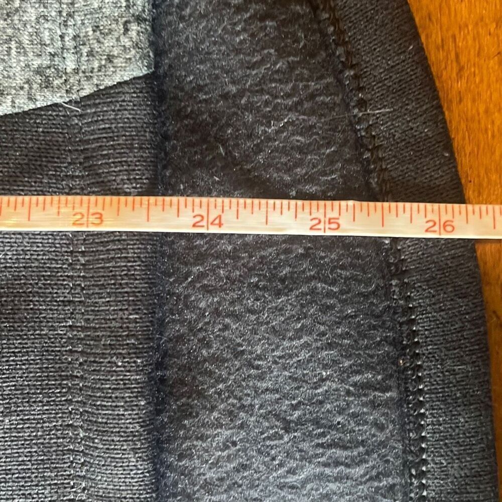 Columbia Black Gray Full Zip Raglan Long Sleeve Fleece‎ Jacket Small Gorpcore - Picture 8 of 8